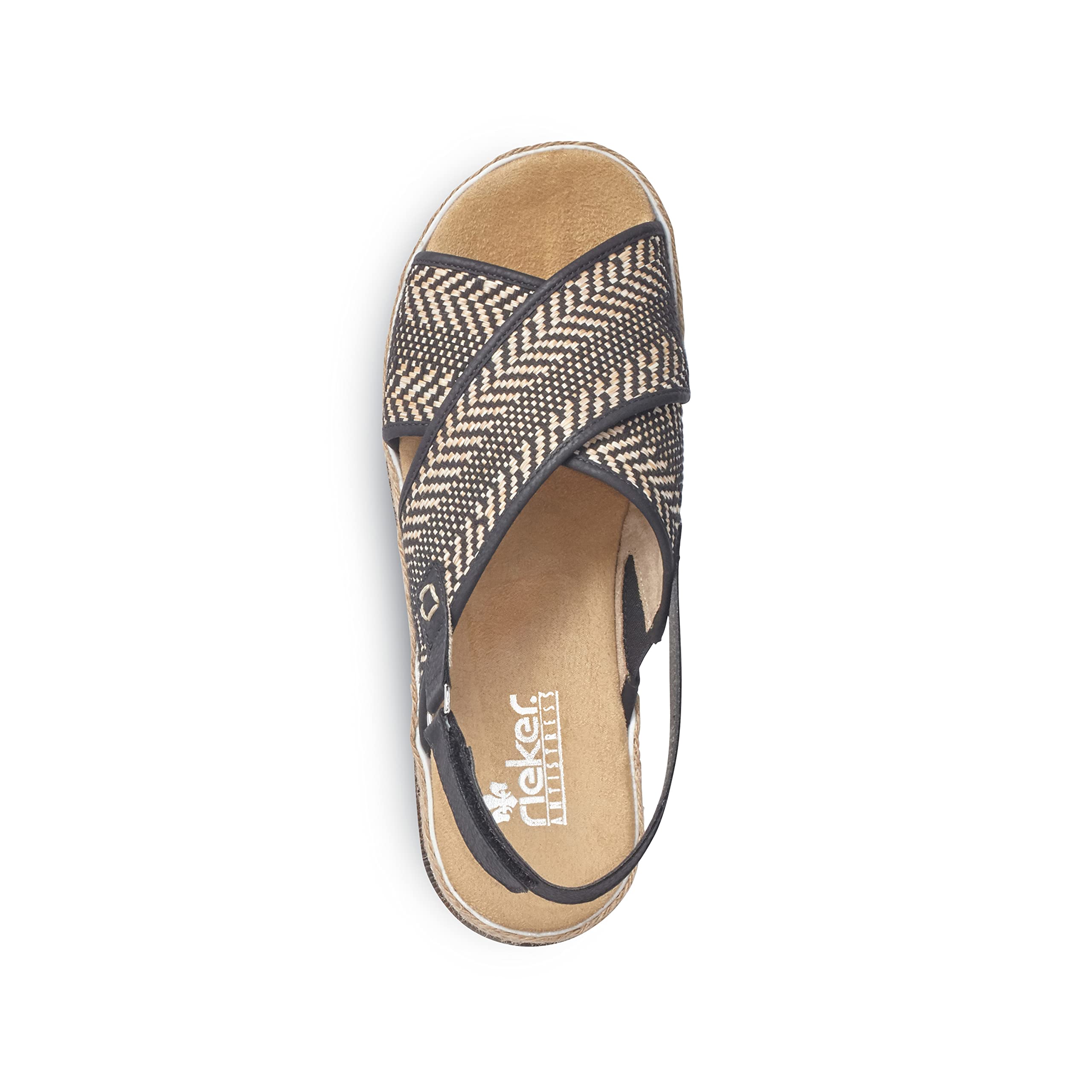 Rieker Women's Comfortable Slingback Sandals - Breathable & Lightweight for Summer, Walking, and Casual Outings