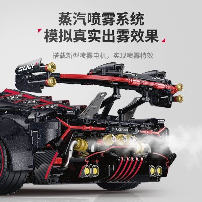 GULY 10639 Lamborghini Venom Remote Control Car - High Speed RC Racing Toy for Kids & Adults - Perfect for Indoor & Outdoor Play, Birthday Gifts, Car Racing Competitions