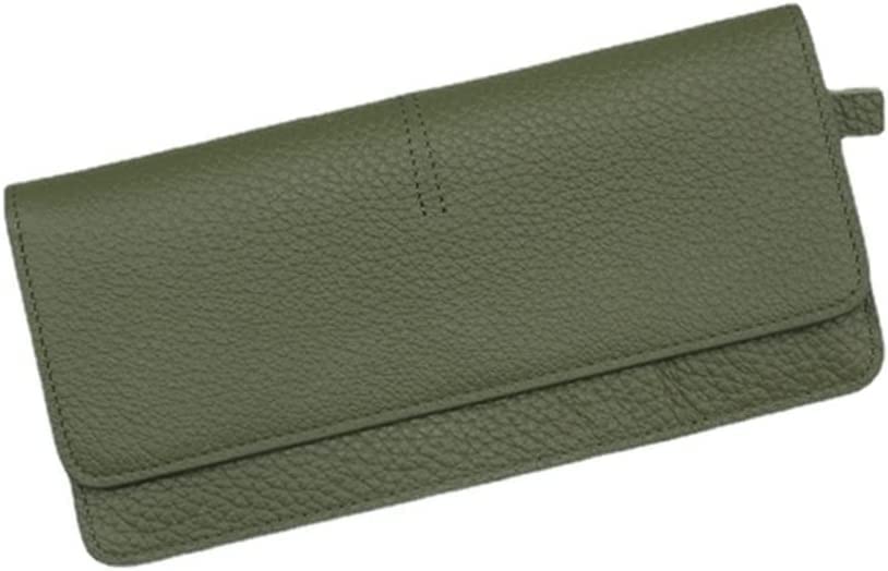 Genuine Leather Women's Wallet - Slim Long Bifold Wallet with RFID Protection, Credit Card Slots & Coin Pocket (20 x 9.5 x 1cm) - Perfect for Everyday Use, Travel & Gift Giving