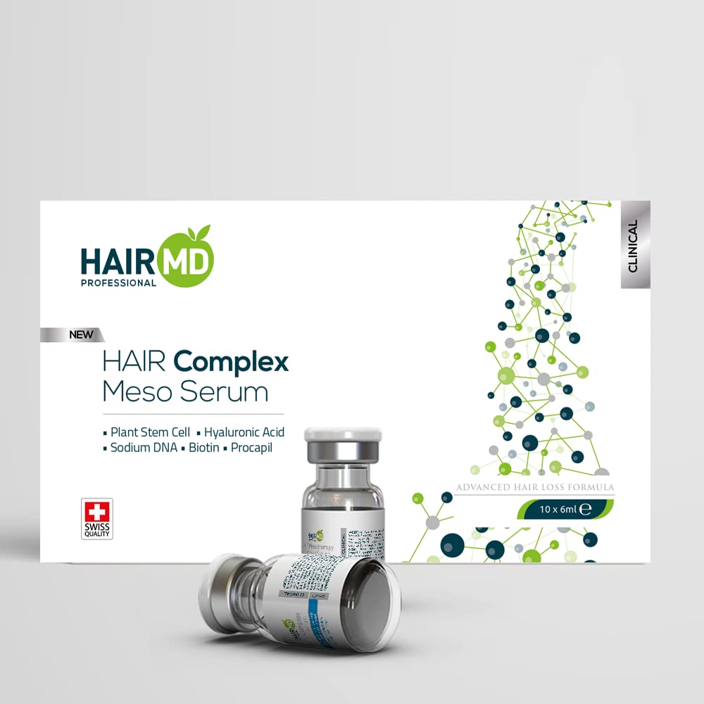 Clinical Hair Growth Serum – 10 x 6ml Vials for Scalp Treatment | Activates Hair Follicles & Promotes New Hair Growth | Ideal for Hair Transplant & Home Use | Perfect for Thinning Hair & Post-Treatment Care