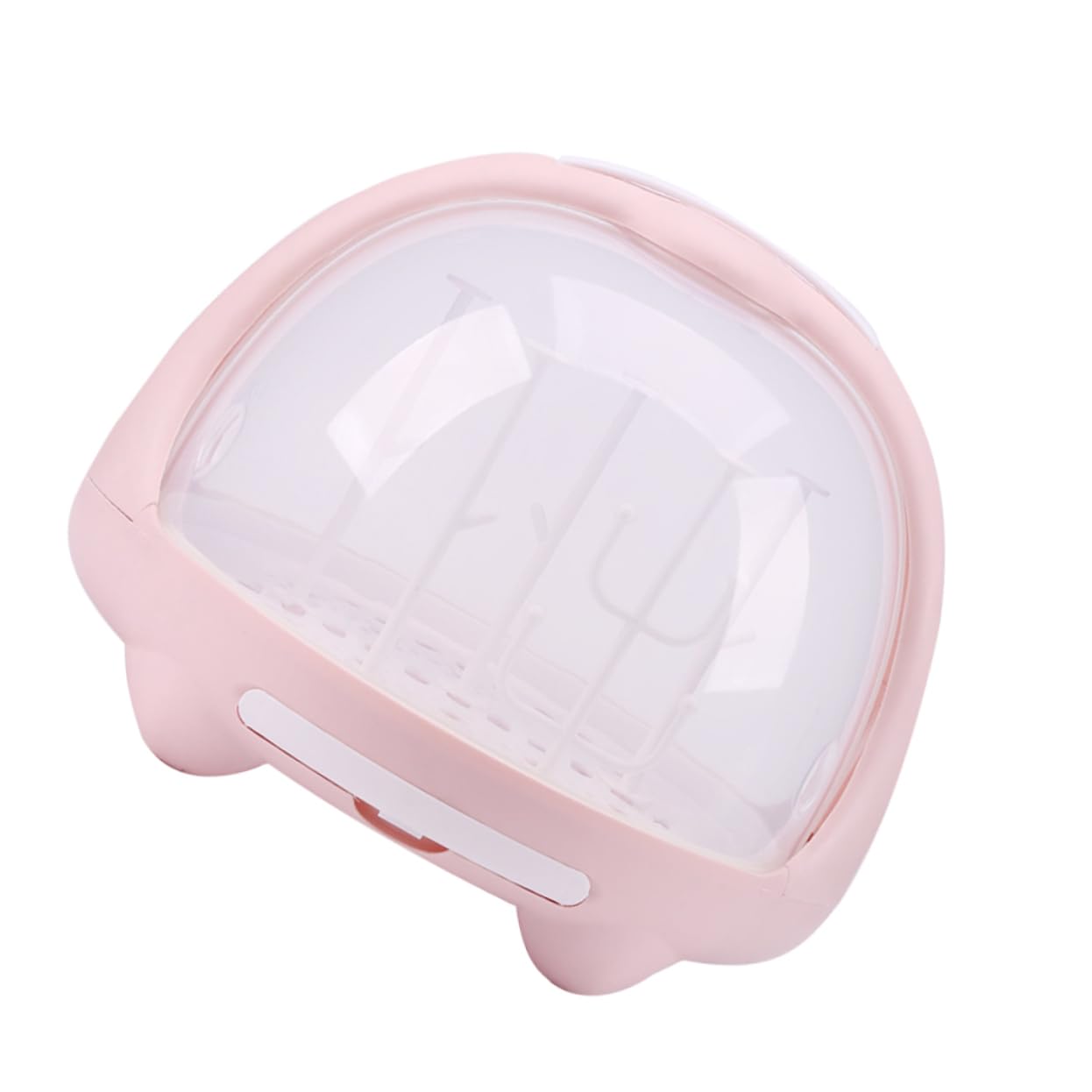 Toyvian 13L Baby Bottle Drying Rack Cover - BPA-Free Bottle Organizer & Storage Box for Boys and Girls | Perfect for Nursery, Kitchen Countertop & Travel Baby Essentials Organization