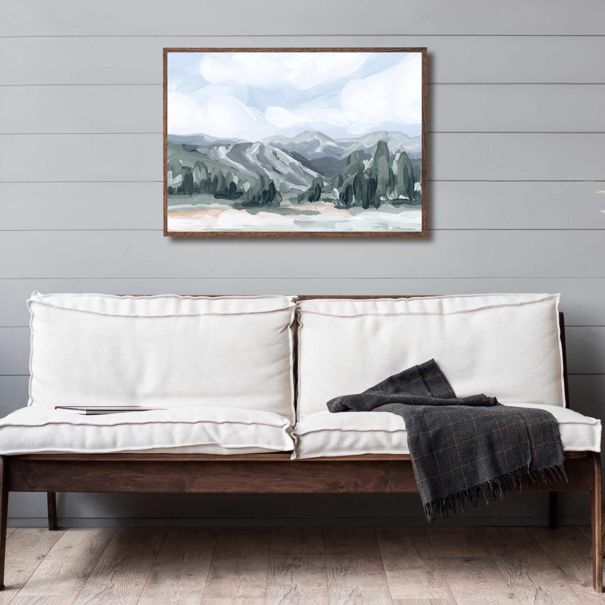 Keystone I Art Print - Premium Wall Decor for Living Room, Bedroom & Office - Modern Abstract Canvas Painting for Home & Office Decor