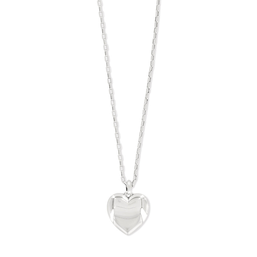 Adela Heart Mini Necklace - Dainty Gold/Silver Pendant Necklace for Women, Delicate Heart Charm Jewelry Gift for Her - Perfect for Valentine's Day, Anniversary, Birthday & Everyday Wear
