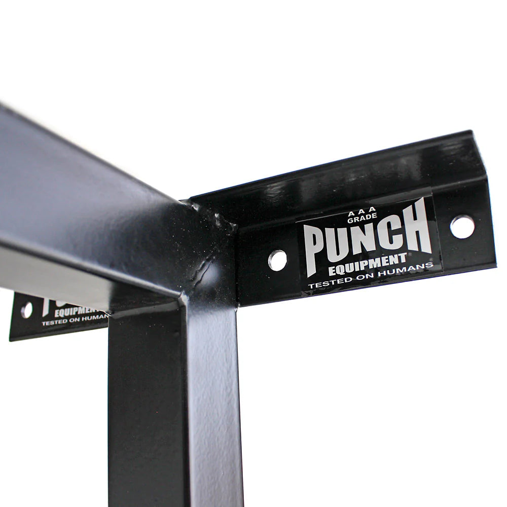 Commercial Grade Black Boxing Bag Wall Bracket - Heavy Duty Punching Bag Mount for Home Gym & Training Studio