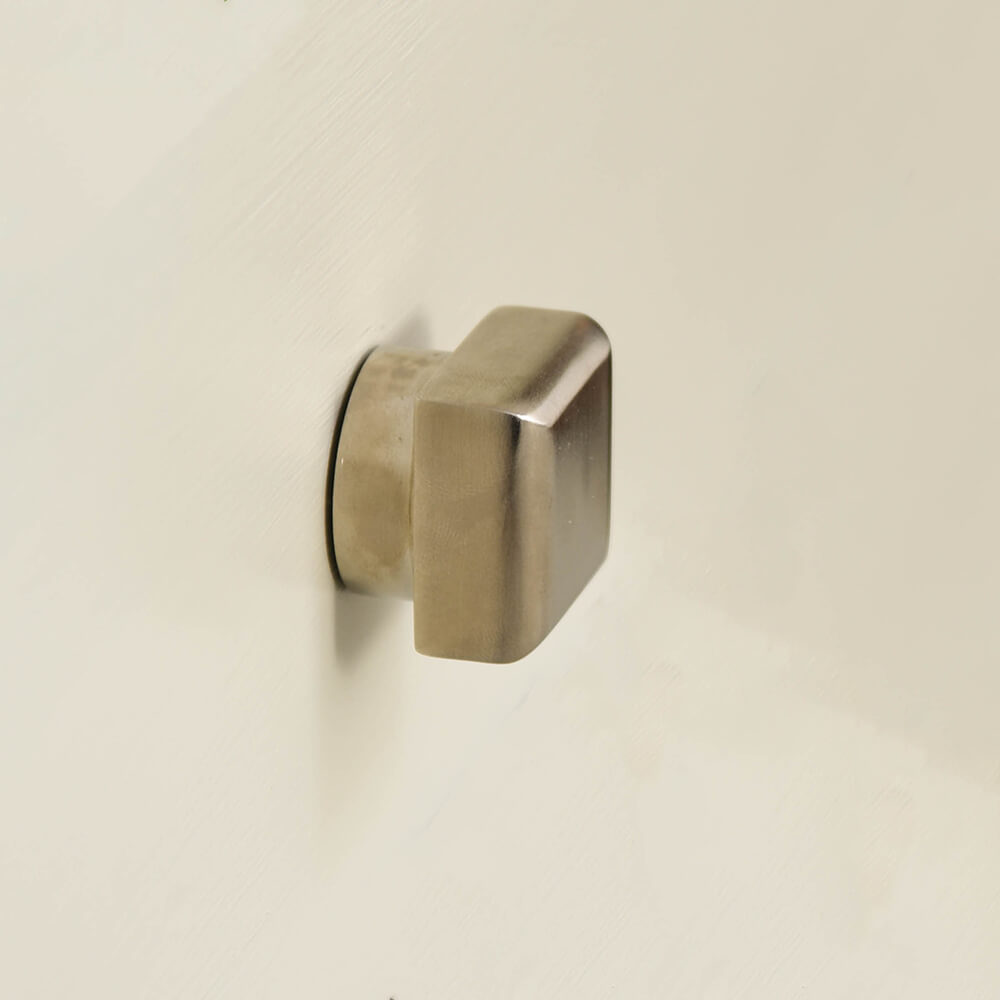 Satin Nickel Cabinet Knobs - Elegant Drawer Pulls for Bedroom, Kitchen & Bathroom - 10 Pack - Perfect for Home Decor & Furniture Upgrade