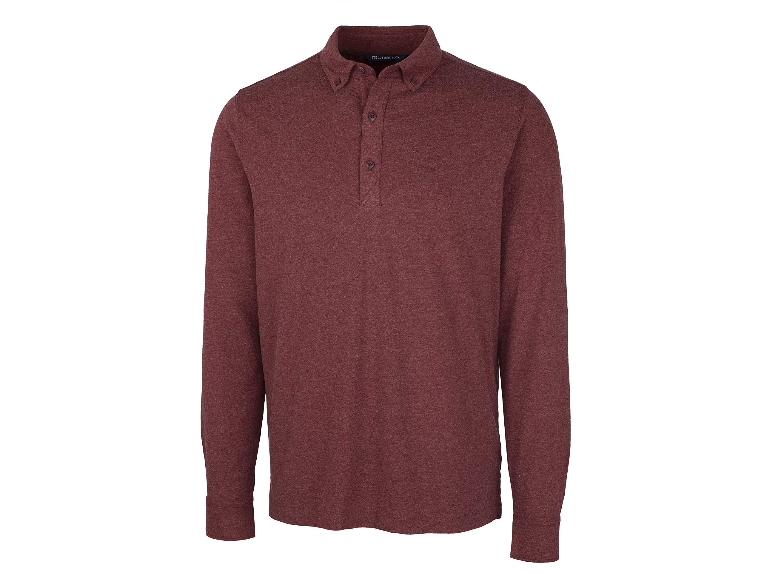 Cutter & Buck Men's Performance Golf Shirt - Moisture Wicking, UV Protection & Breathable Fabric for Sports, Work & Casual Wear
