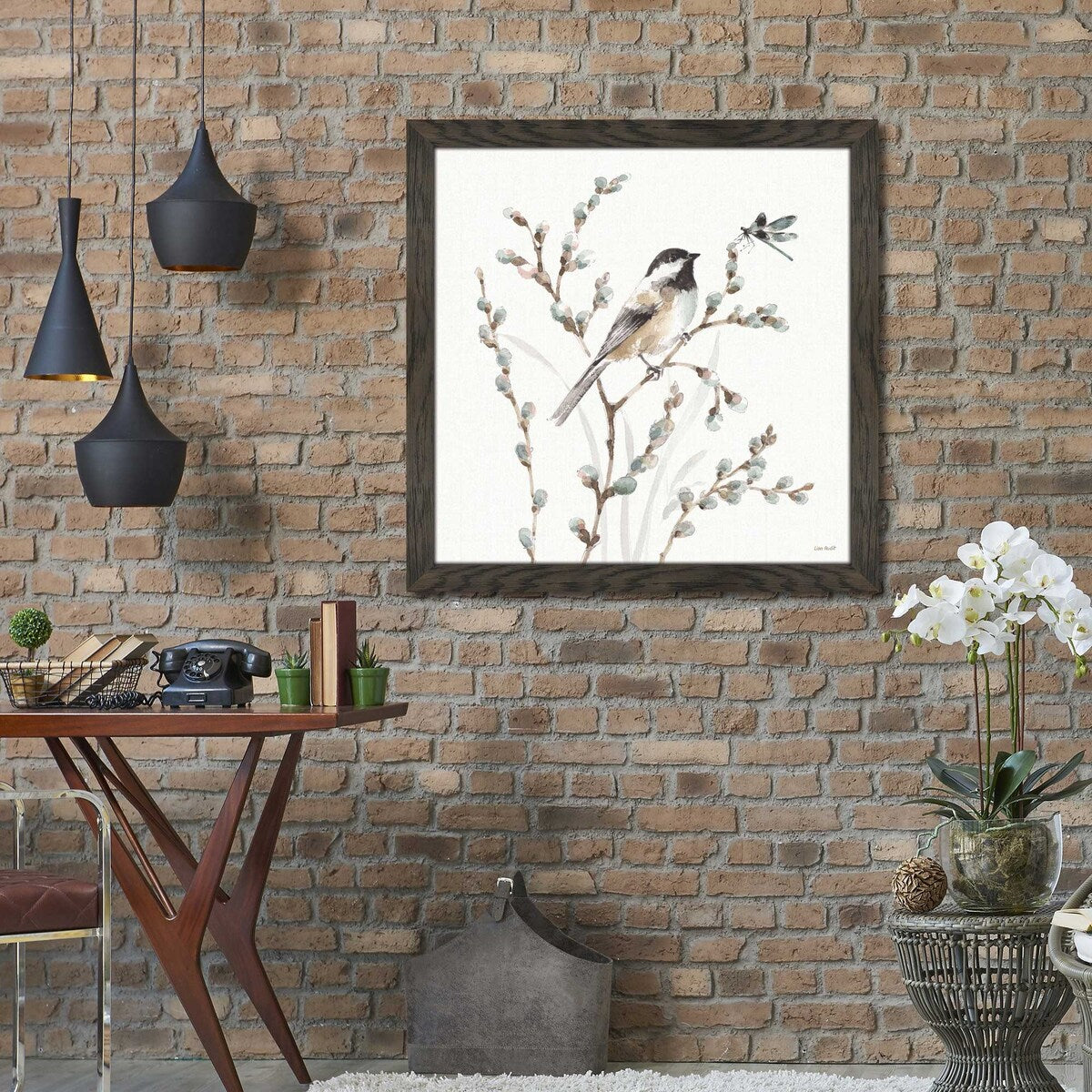 Lisa Audit 'A Country Weekend XVI' Acrylic Print - White Wall Art for Living Room, Bedroom & Office Decor
