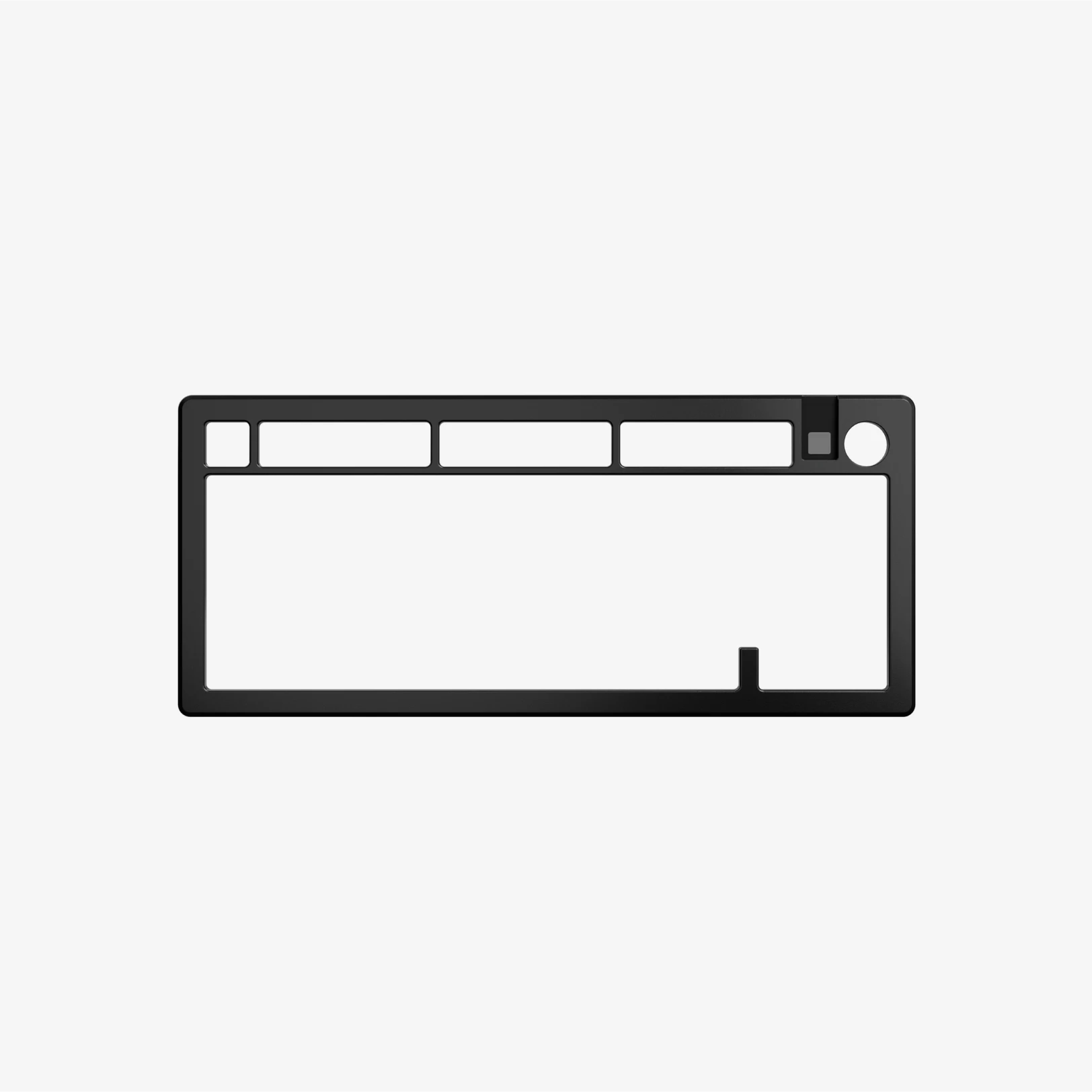 GMMK 3 Mechanical Keyboard Top Frame Replacement - Compatible with GMMK 3 Custom Keyboards - Durable Aluminum Frame for Gaming & Typing - Perfect for PC, Mac & Office Setup