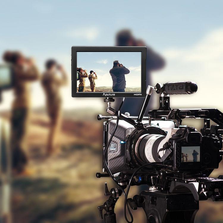 Aputure VS 5 HD SDI 7 HDMI 1920x1200 LCD Professional Field Monitor for Filmmaking, Photography & Video Production - On-Set Monitoring, Camera Assist, and Live Streaming