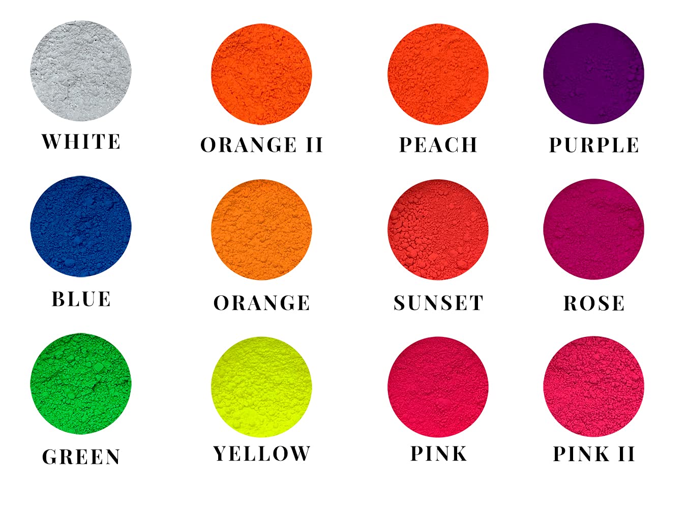 Vibrant Neon Mica Pigment Powder - 5 Gram Resealable Bag for DIY Soap, Candle Making, Epoxy Resin & Nail Art - High-Quality Cosmetic Grade Pigment by KPERDIEM