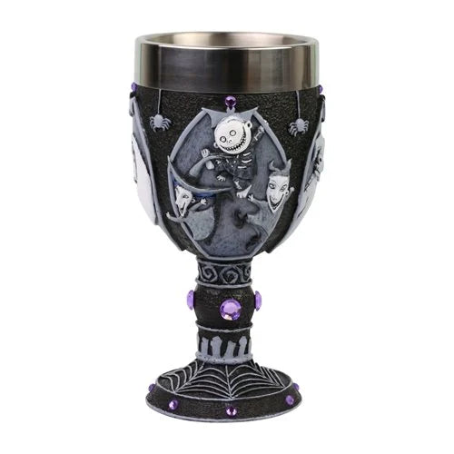 Disney Nightmare Before Christmas Chalice Goblet - Collectible Cup for Halloween & Christmas Decor, Movie Themed Drinkware for Parties & Gifts