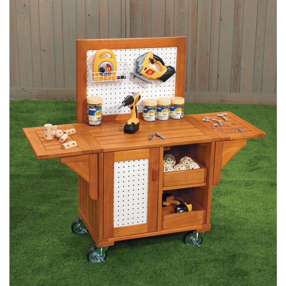 STEM Outdoor Makerspace Kit for Kids - Creative Learning & Play Equipment for Backyard, School & Camping Activities