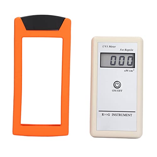 **Acouto Portable UVA Meter - 0-1999 μW/cm² Digital UV Index Sensor with 3.5