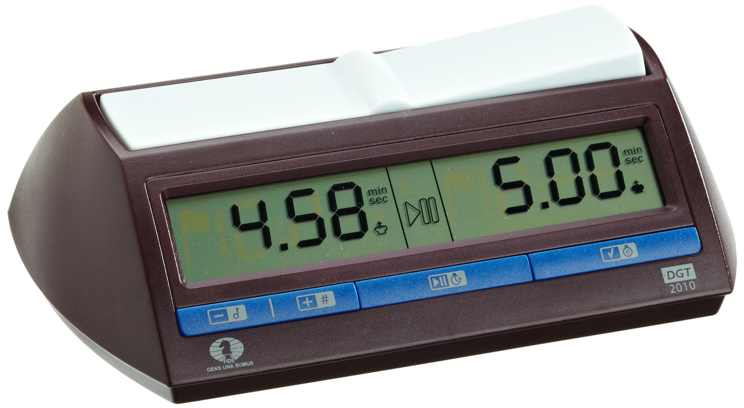 DGT 2010 Digital Chess Clock & Game Timer - Professional Tournament Chess Clock with Time Control for Chess, Go, Shogi - Perfect for Chess Clubs, Tournaments & Home Practice