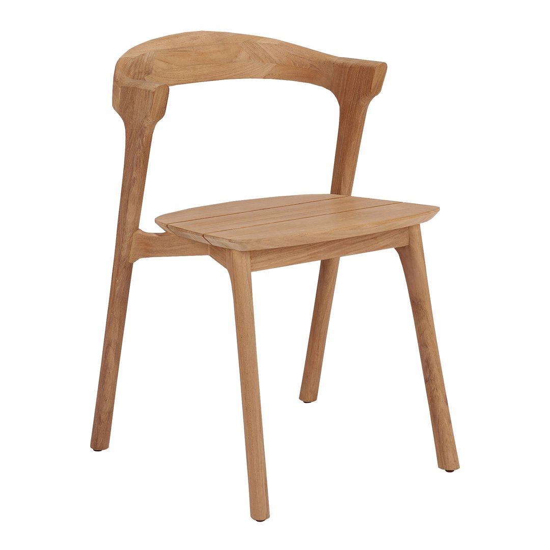 Premium Bok Outdoor Dining Chair - Weather-Resistant Patio Furniture for Garden, Backyard, and Poolside Use - Comfortable & Durable Outdoor Seating Solution
