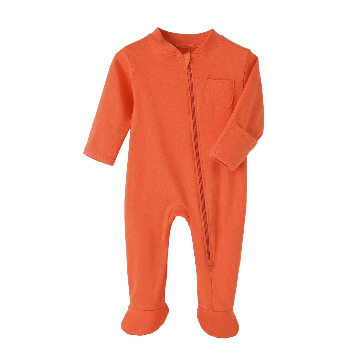 Little Explorers Footed Romper - Soft Baby Jumpsuit for Boys & Girls | Cozy & Breathable Cotton Pajamas for Playtime, Sleep & Everyday Adventures