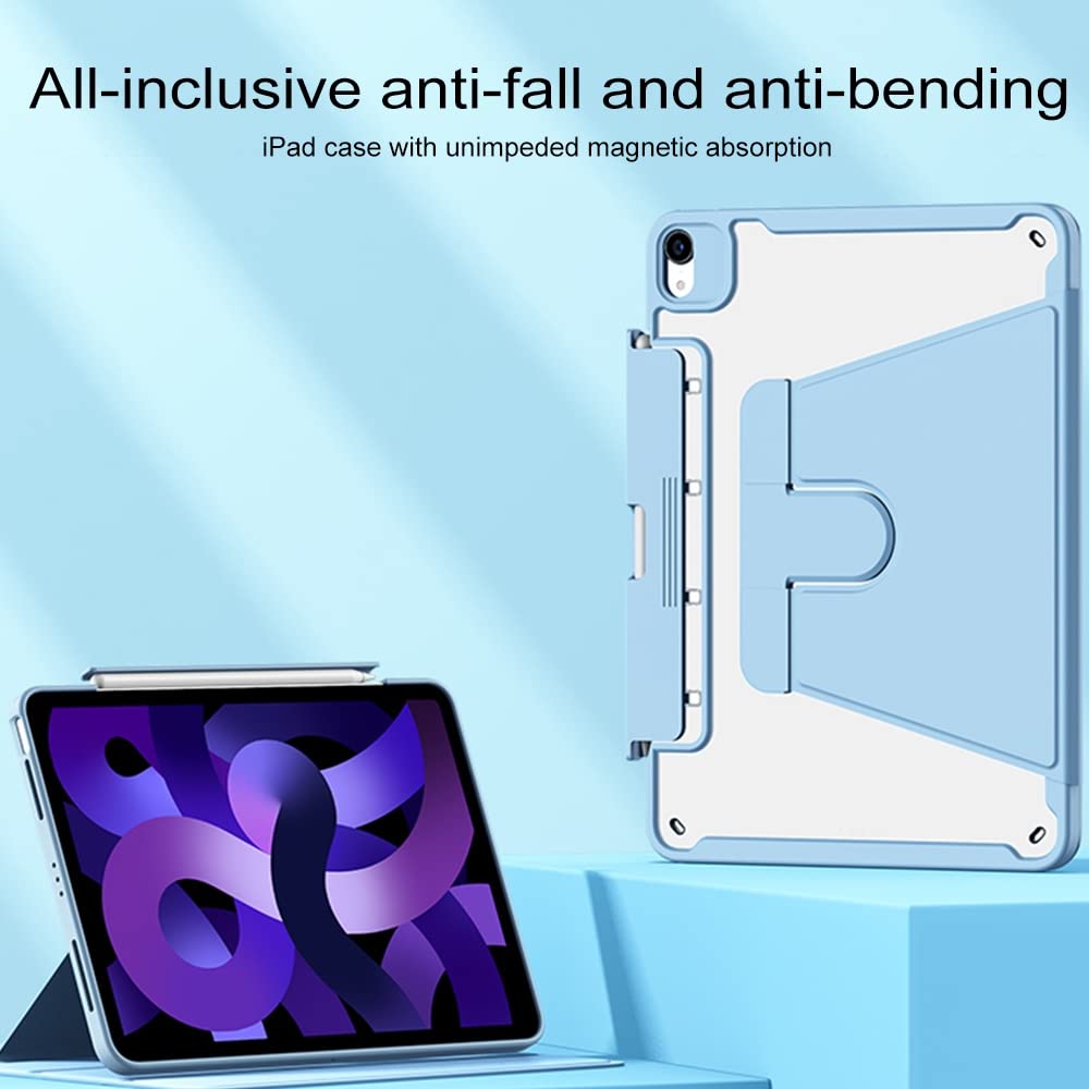 Premium Rotating Leather Case for Huawei MatePad Pro 12.6 - Detachable Tablet Cover with 360° Rotation - Perfect for Work, Travel & Home Use