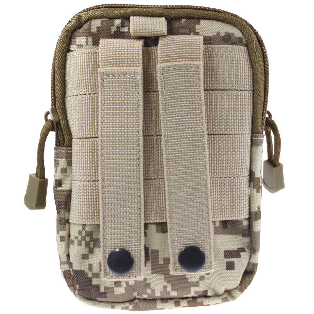 KENMAX® Compact MOLLE EDC Pouch - Tactical Utility Organizer Bag for Outdoor, Hiking & Military Gear Storage - Perfect for Camping, Survival Kits & Everyday Carry Essentials