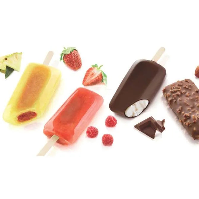 L'Italiano Pop and Insert Mold Kit - 6 Shapes for DIY Chocolate, Candy & Soap Making | Perfect for Home Baking and Craft Projects