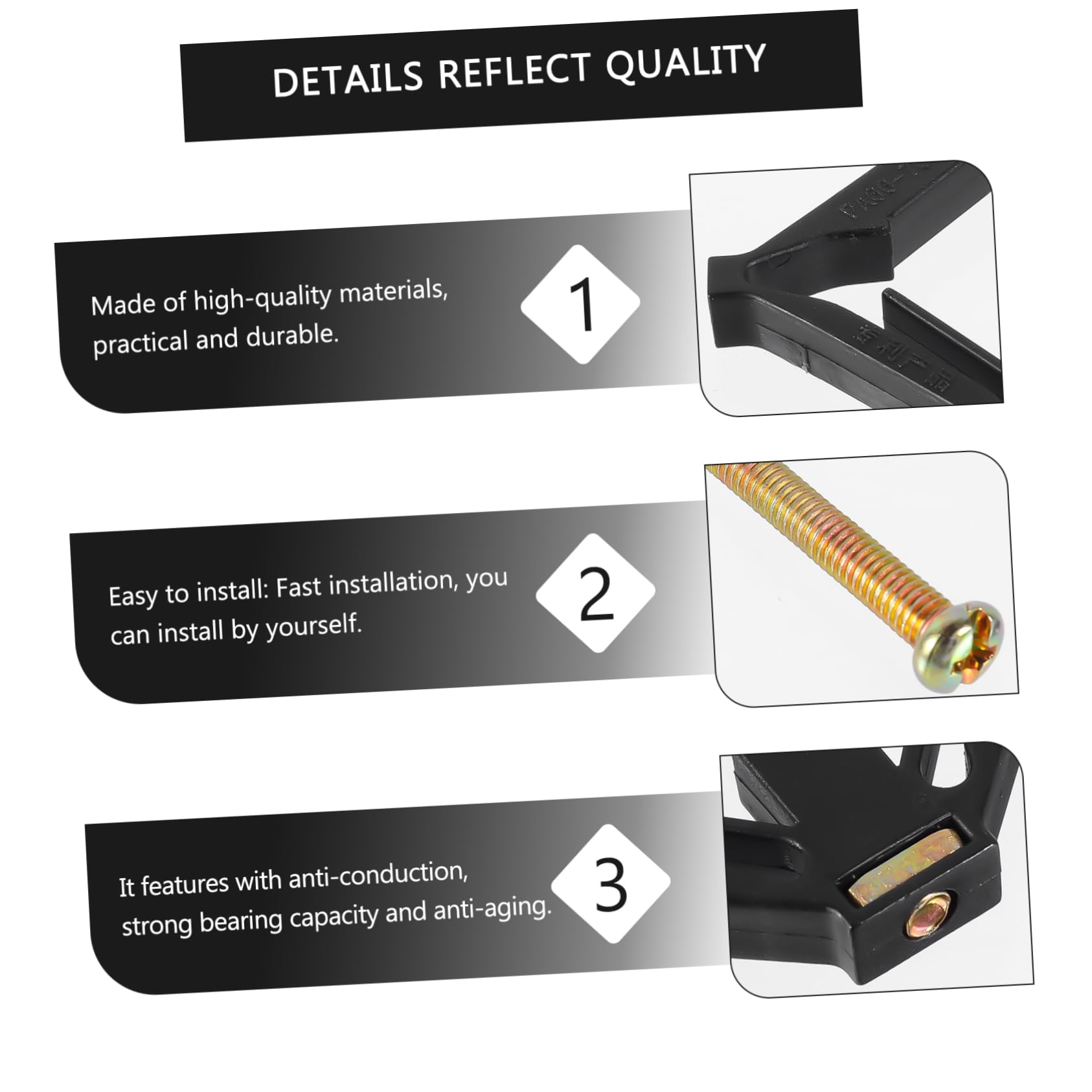 20-Piece Wall Mounted Box Repair Kit - Practical DIY Cassette Repair Tool Set for Easy Home & Office Fixes - Perfect for Storage, Moving, and Organizing