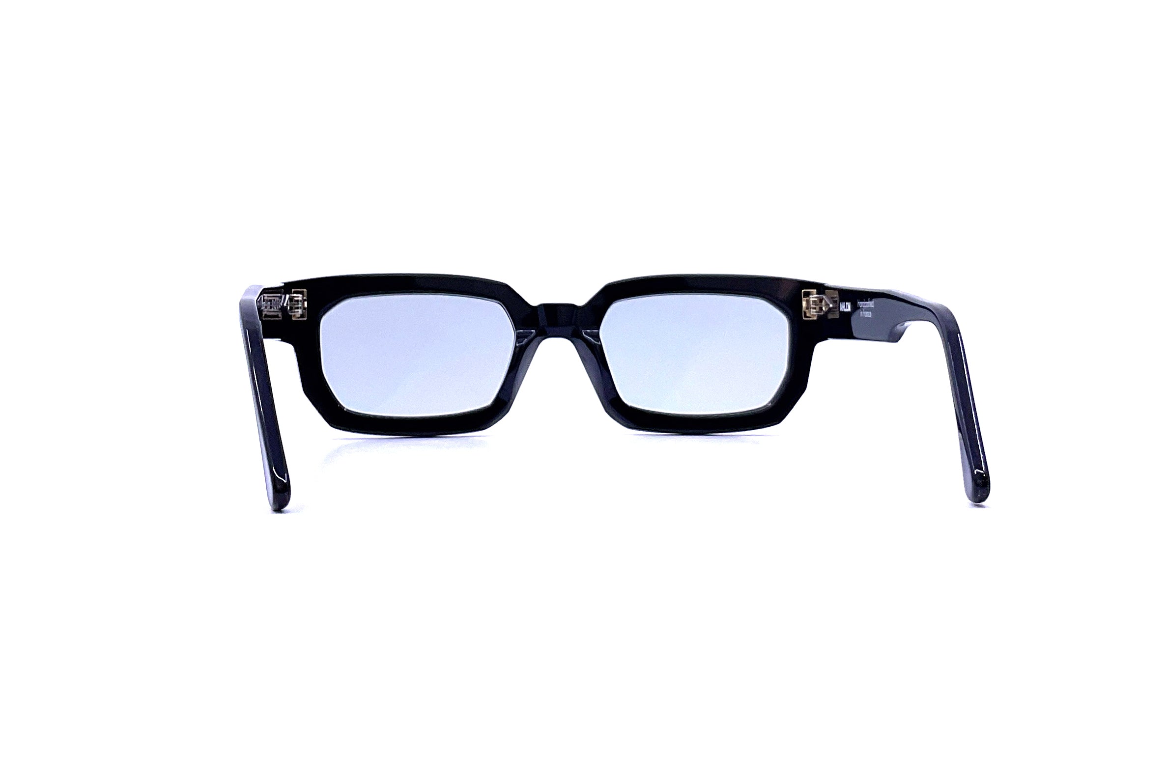 Ahlem Bonaparte Black Sunglasses - Polarized UV Protection Aviator Sunglasses for Men & Women - Perfect for Driving, Travel, and Outdoor Activities