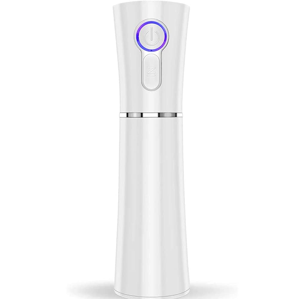 WM-MSMY Nano Facial Mister - 40ml USB Rechargeable Handheld Moisturizing Sprayer | Big Water Tank Facial Steamer for Skin Care, Makeup & Eyelash Extensions | Perfect for Travel, Office & Home Use