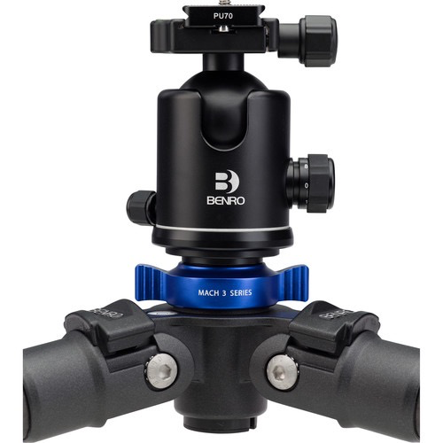Benro TMA37AL MACH3 Aluminum Tripod - Professional Camera Tripod for DSLR, Mirrorless Cameras & Video - Perfect for Travel, Photography & Videography
