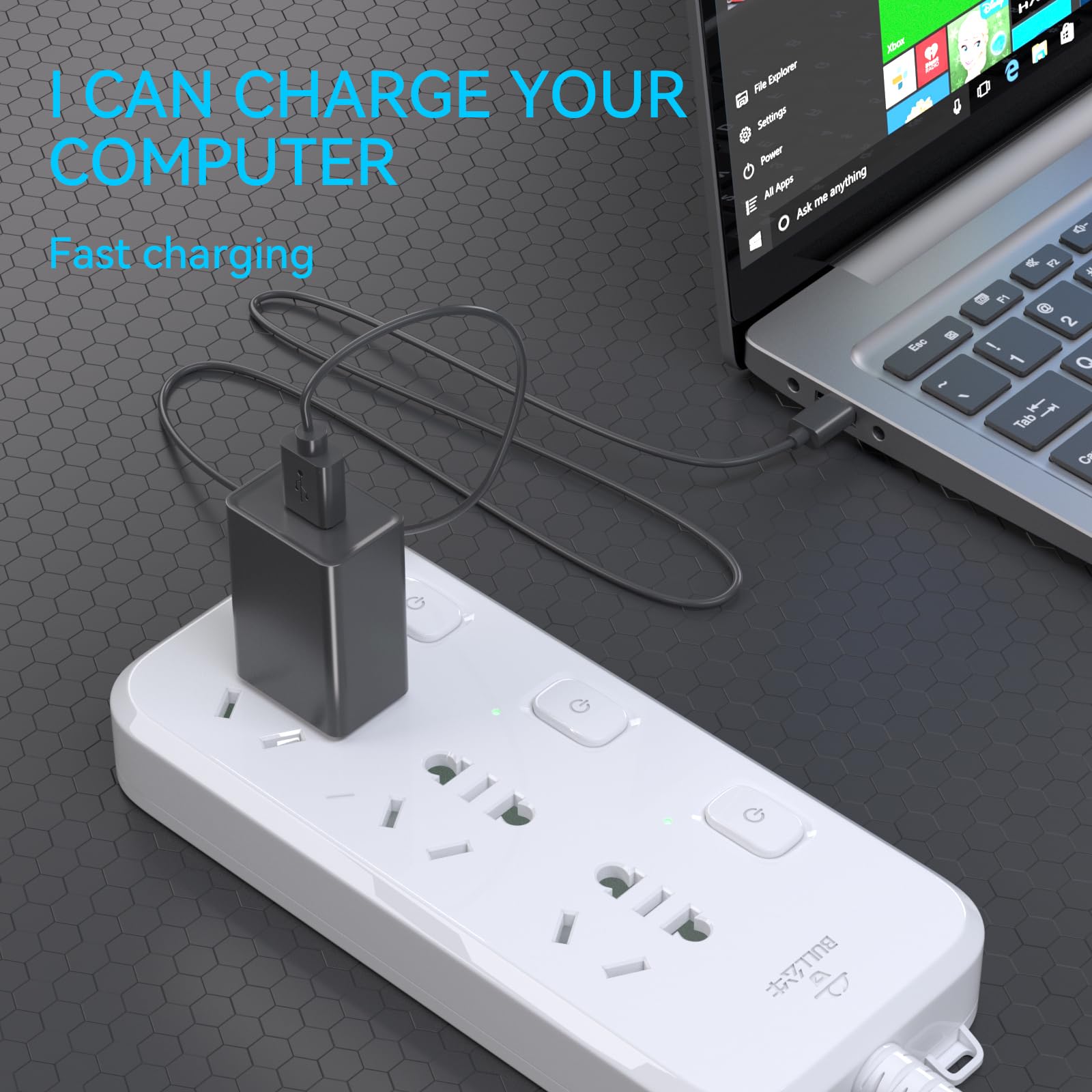 5V/2A Fast Wall Charger with USB-C Cable - Universal Charger for Samsung/Android Phones, Fire Tablet & Kids Tablets | AC/DC Power Adapter for Home, Office & Travel | Quick Charge Mobile Devices