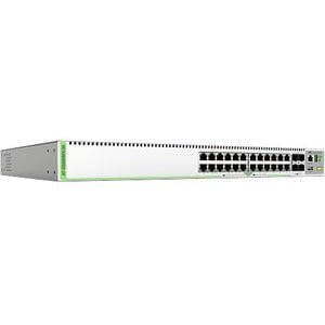 24-Port Gigabit Stackable L3 Switch with 4x SFP+ Ports and Fixed Power Supply - Ideal for Business Networks, Data Centers & High-Speed Connectivity