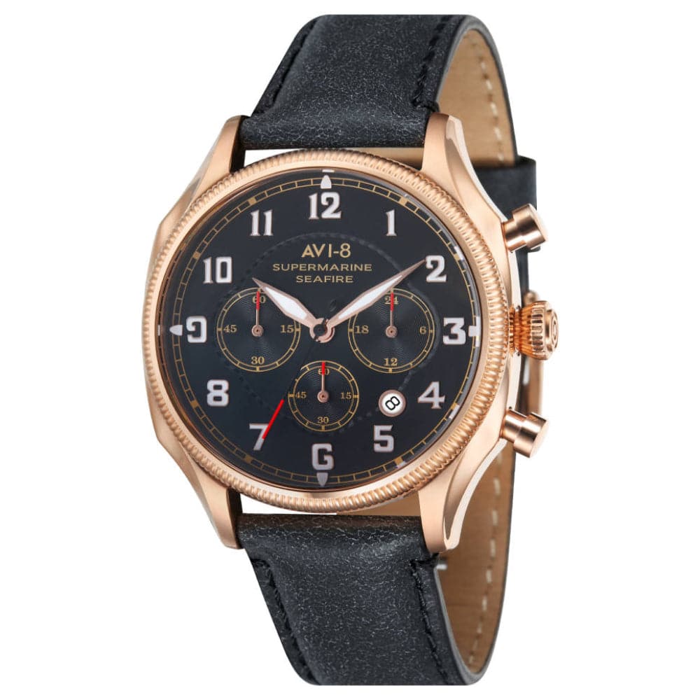 AVI 8 Supermarine AV-4025-04 Men's Automatic Watch - Stylish Military Pilot Timepiece for Outdoor Adventures & Casual Wear