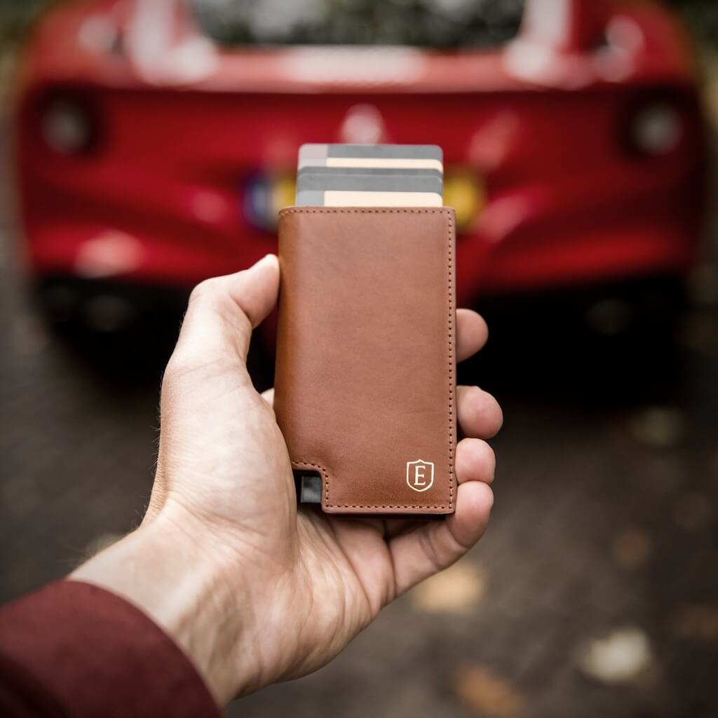 Ekster Smart Wallet for Men - RFID Blocking Slim Minimalist Front Pocket Wallet with Money Clip | Perfect for Travel, Business & Everyday Carry