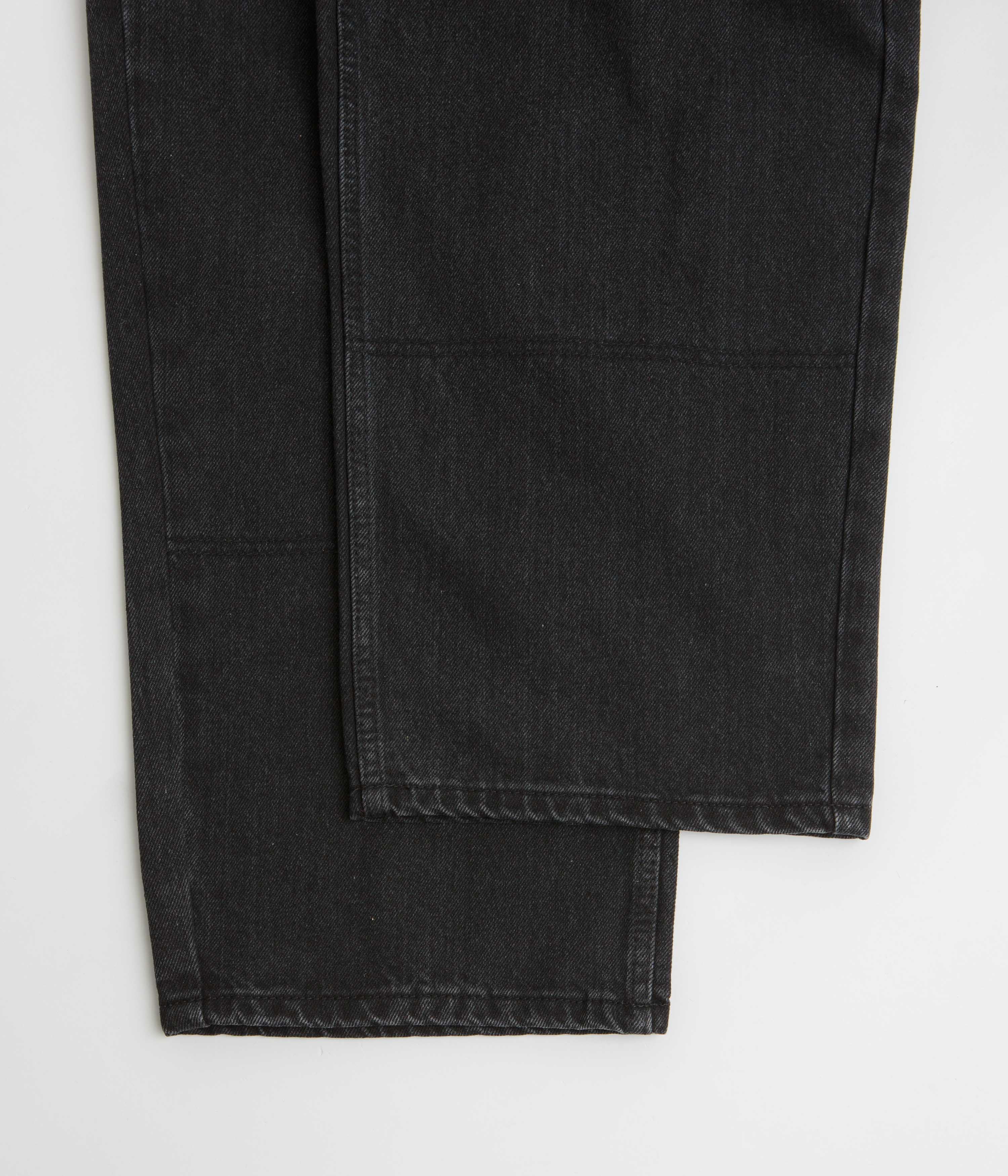Butter Goods Rivet Jeans - Washed Black Denim Pants for Men | Stylish Slim Fit Jeans with Rivet Details | Perfect for Casual Wear, Street Style & Everyday Outfits