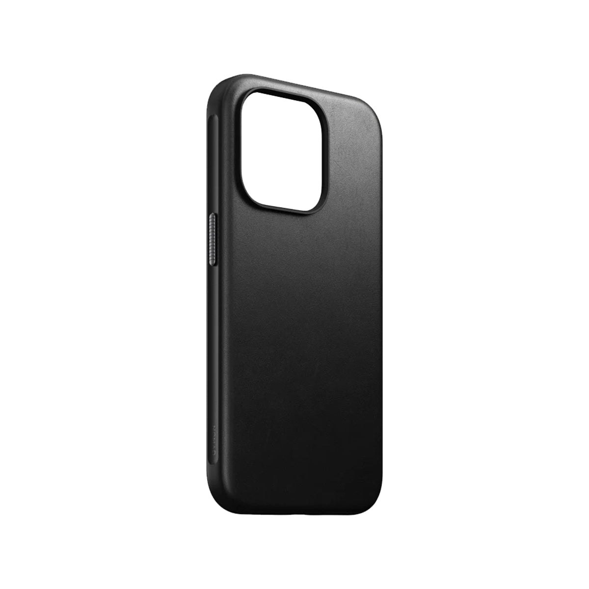 Premium Nomad Genuine Leather Phone Case for iPhone 15 Pro - Slim Protective Black Cover | Perfect for Business Professionals & Everyday Use