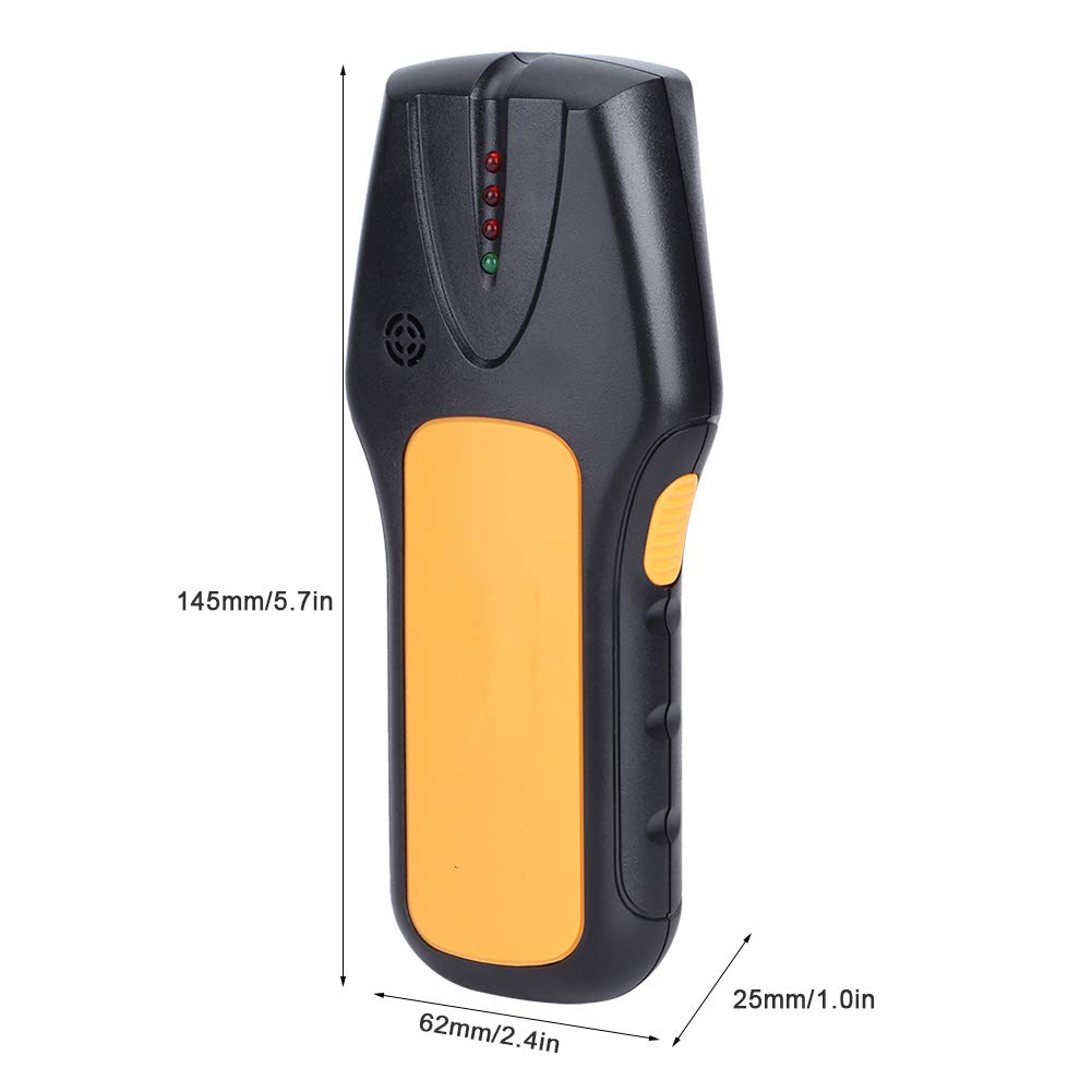 Professional Metal Detector & Stud Finder - Portable, Durable Multi-Functional Scanner for Detecting Metal, Wood & AC Wires | Perfect for Home Renovation, Construction & DIY Projects