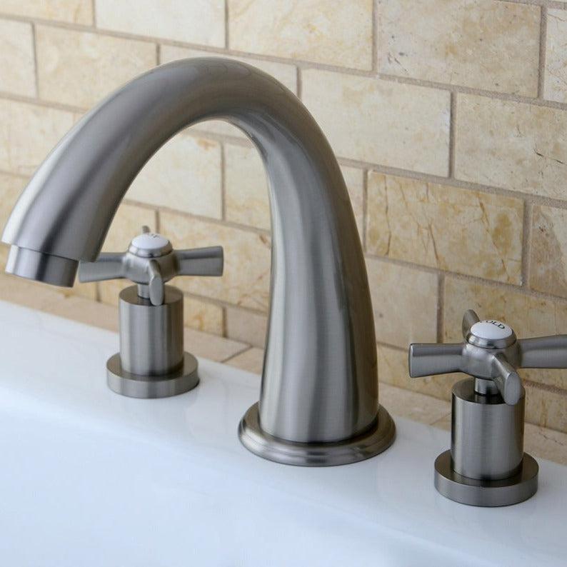 Kingston Brass KS2368ZX Millennium Roman Tub Faucet - Oil Rubbed Bronze Finish - Luxury Bathtub Faucet for Spa, Bathroom & Master Bath Remodel