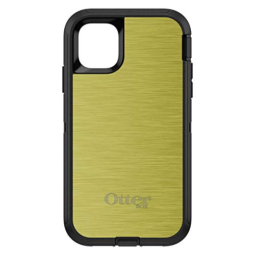 Yellow Stainless Steel Image Print On Black Case