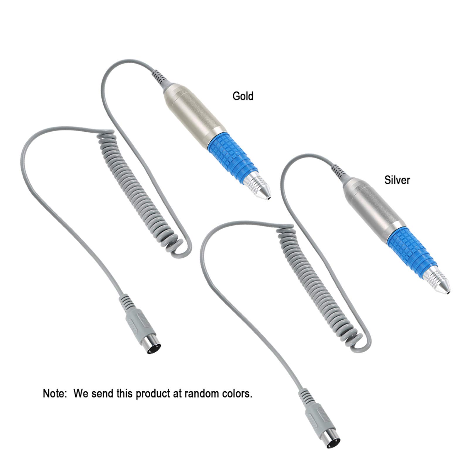 Professional Electric Nail Drill Pen - 30000 RPM Manicure & Pedicure Polish Machine with Ergonomic Handle (Random Colors) - Perfect for Salon, Home Nail Care & DIY Nail Art
