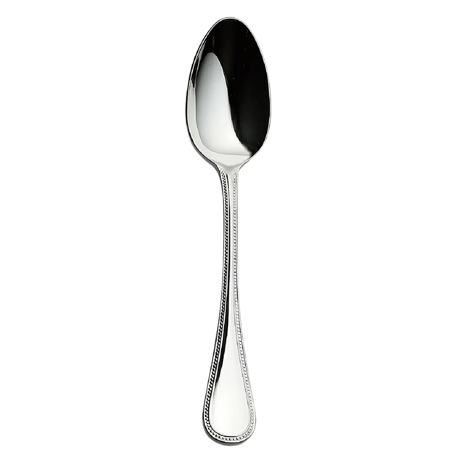 Luckywood French Accent Stainless Steel Coffee Spoon - Elegant Tea & Espresso Stirring Spoon for Cafe, Home & Restaurant Use