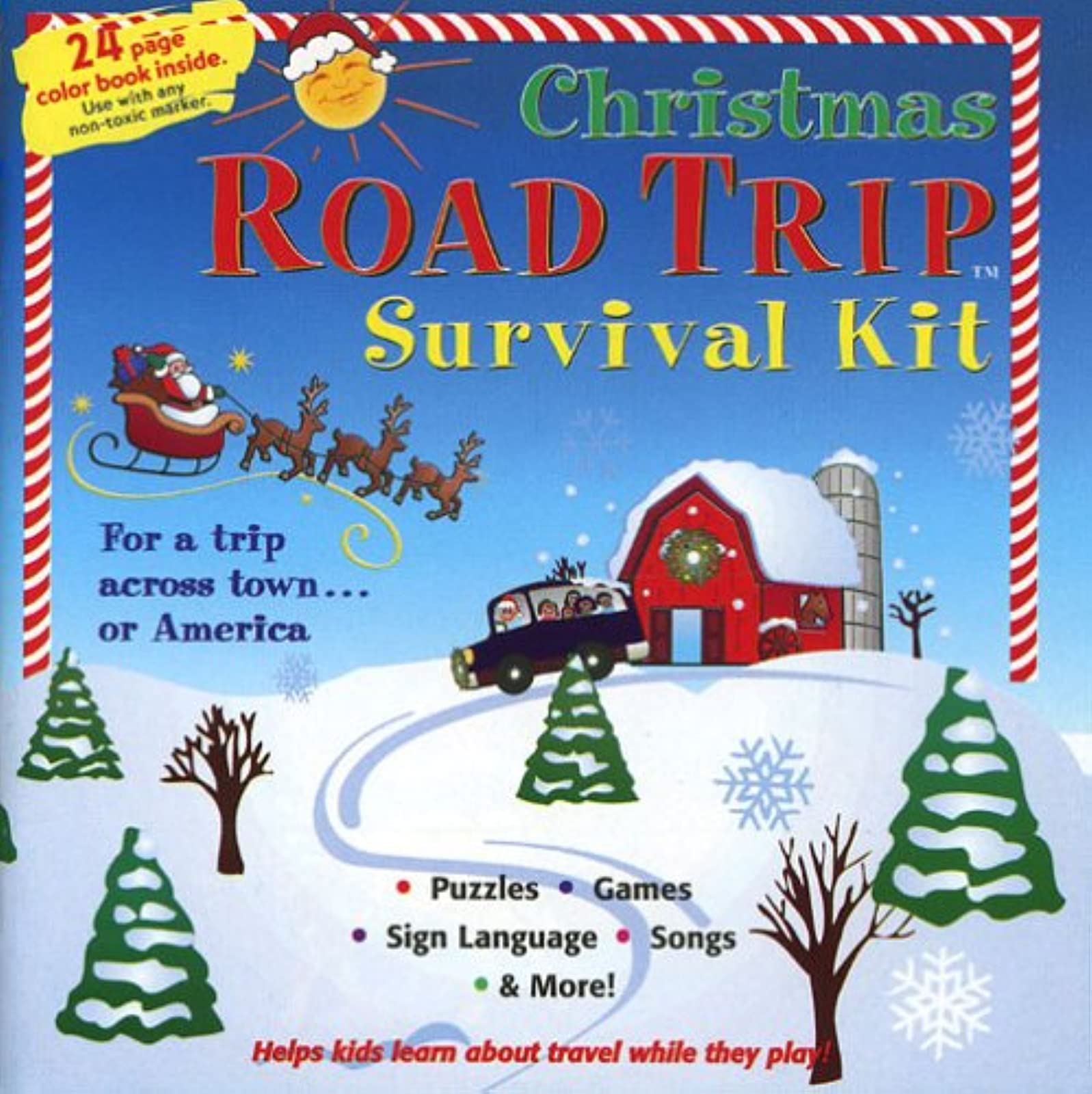 Ultimate Christmas Road Trip Survival Kit - Essential Travel Accessories for Holiday Adventures