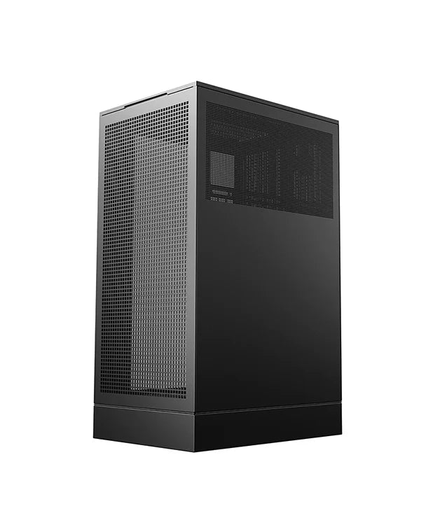 DeepCool CH270 Digital ITX PC Case - Compact Mini Tower for Gaming & Home Office (Black/White) | Perfect for Small Spaces & High-Performance Builds
