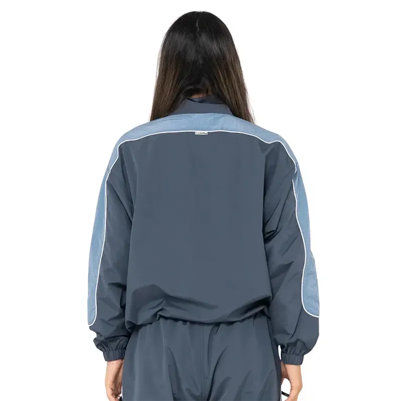 Rusty First Touch Unisex Blue Petrol Jacket - Waterproof Outdoor Camping & Hiking Gear for Men & Women