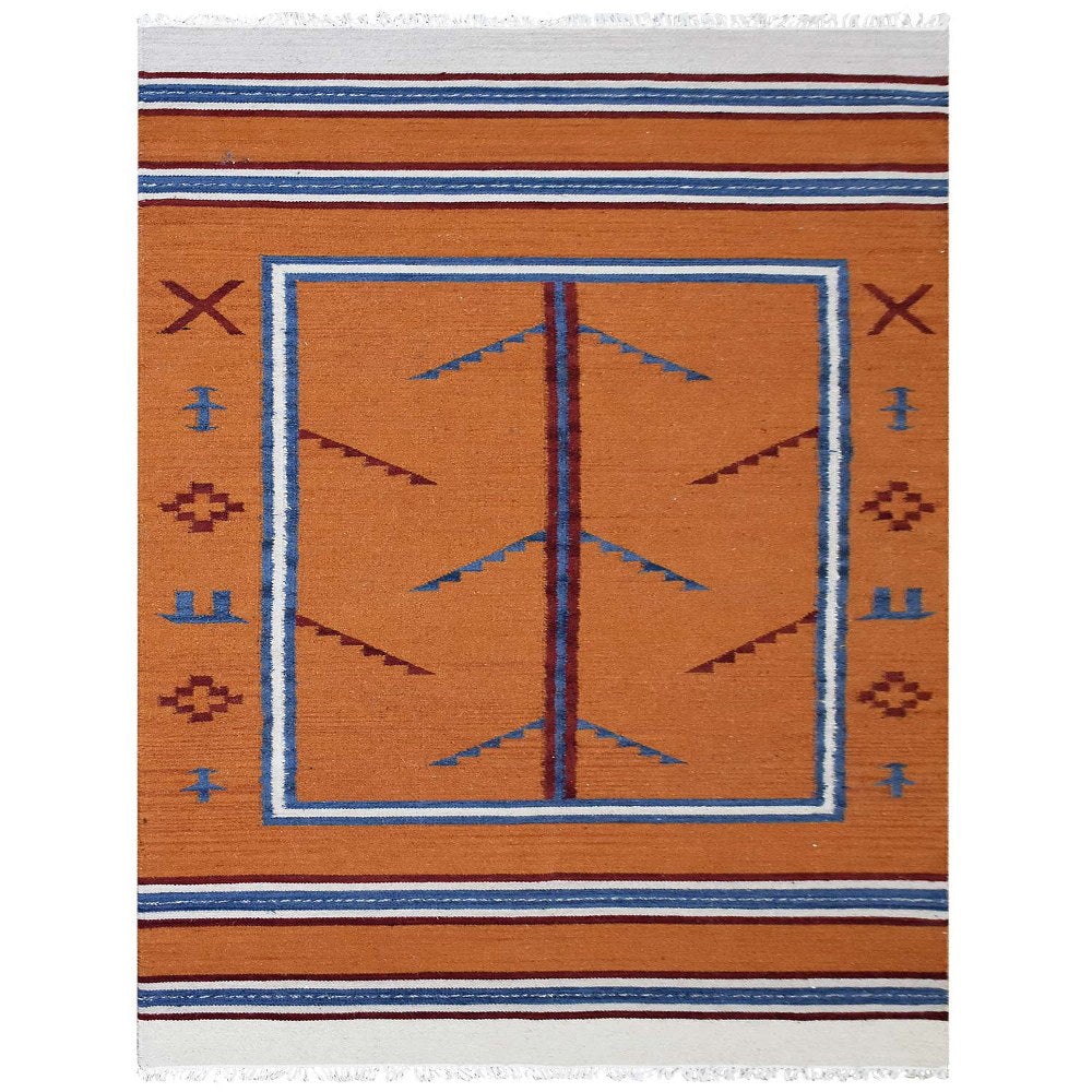 Premium Handwoven Rug - Soft & Durable Modern Boho Design for Living Room, Bedroom & Nursery - Eco-Friendly & Machine Washable