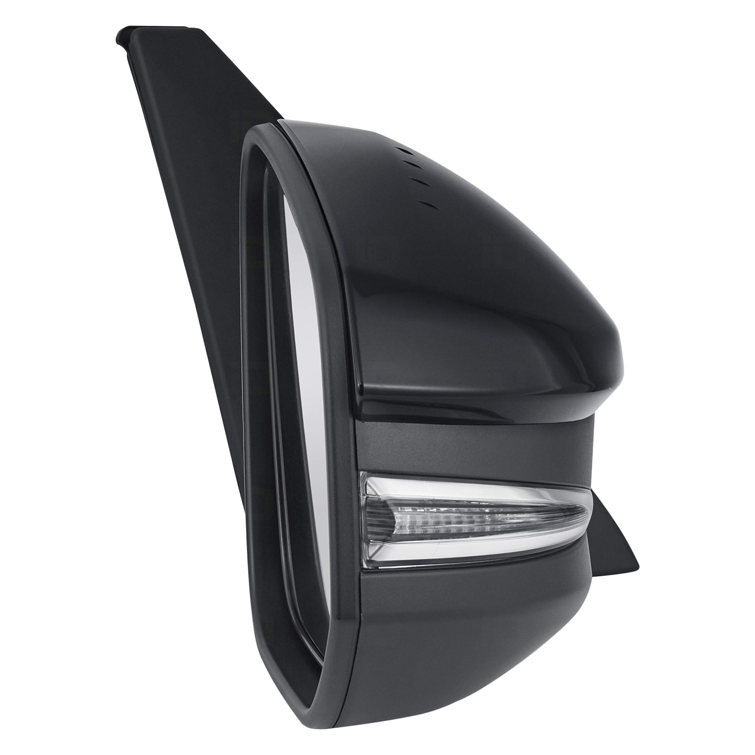 Replacement TO1321312 Passenger Side Power Heated Foldaway Mirror - Perfect for Ford, Chevy & Dodge Trucks & SUVs - Winter Driving & Parking Assistance