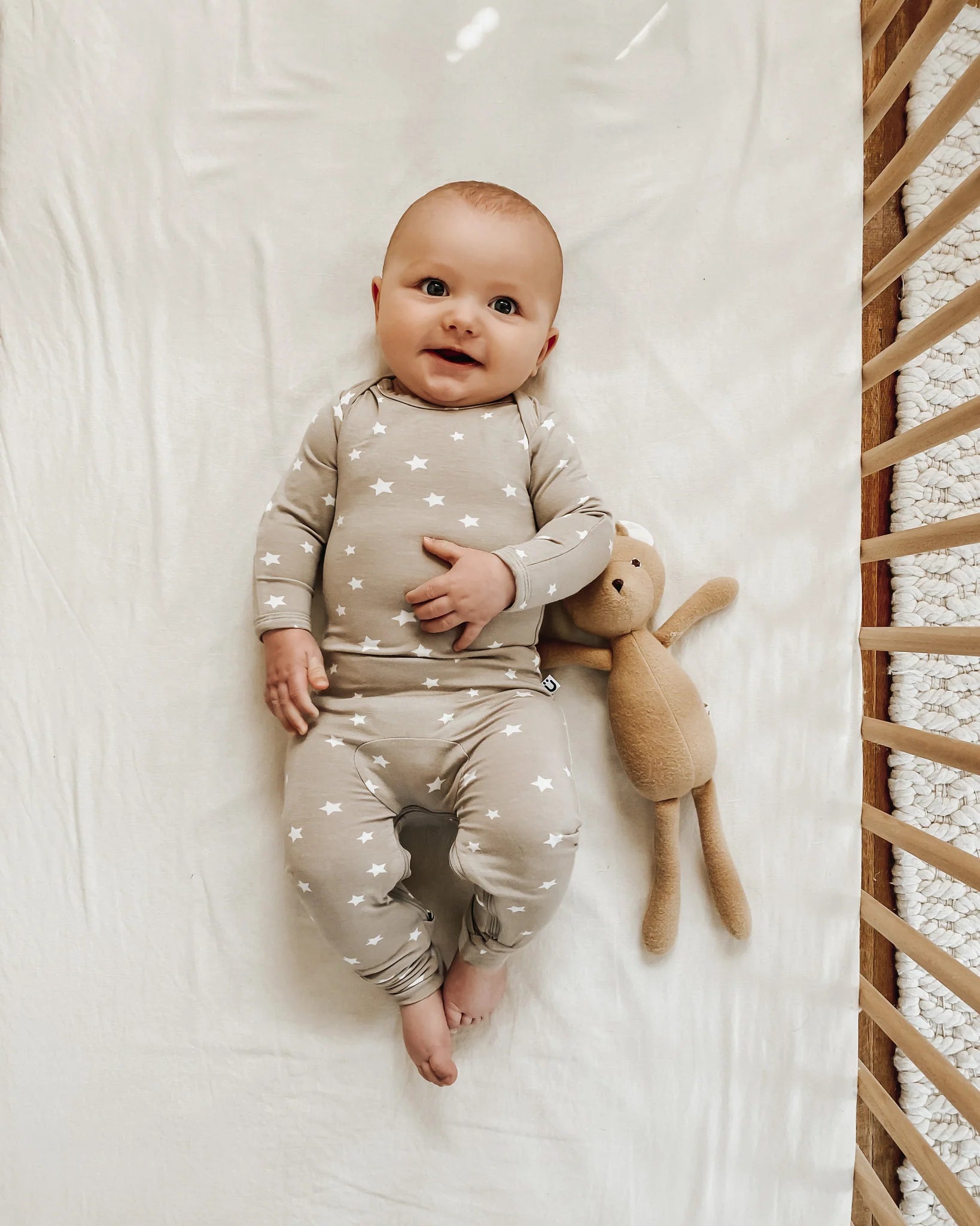 Gunamuna 2-in-1 Convertible Baby Footie Pajamas - Soft Cotton Sleepwear for Newborn to 24 Months | Cozy & Safe for Nighttime & Daytime Wear