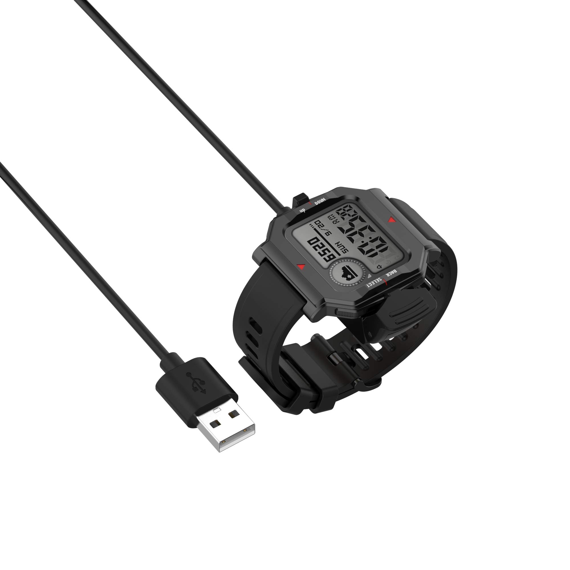 Chofit Replacement Charger for Amazfit Neo Smartwatch - 2-Pack Magnetic Charging Cable | Perfect for Home, Office & Travel Use