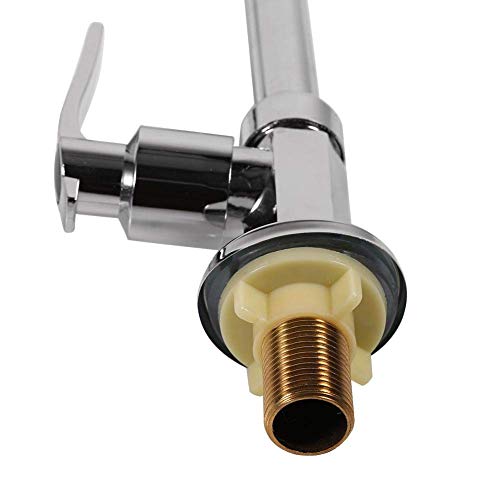 360° Rotating Zinc Alloy Single Handle Pull Down Kitchen Faucet with Cold Water Spray - Perfect for Modern Sinks, Dishwashing & Food Prep
