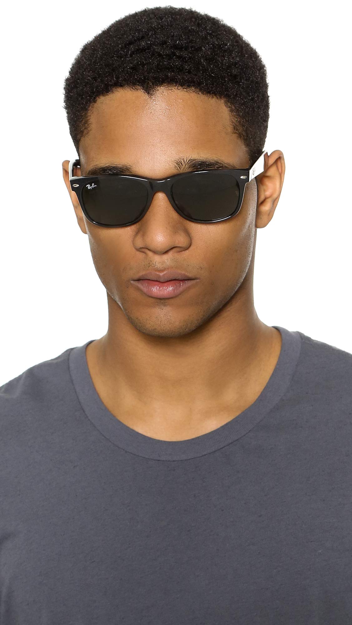 Ray-Ban Men's New Wayfarer Classic Sunglasses - Polarized UV Protection Aviator Style - Perfect for Driving, Beach & Outdoor Activities
