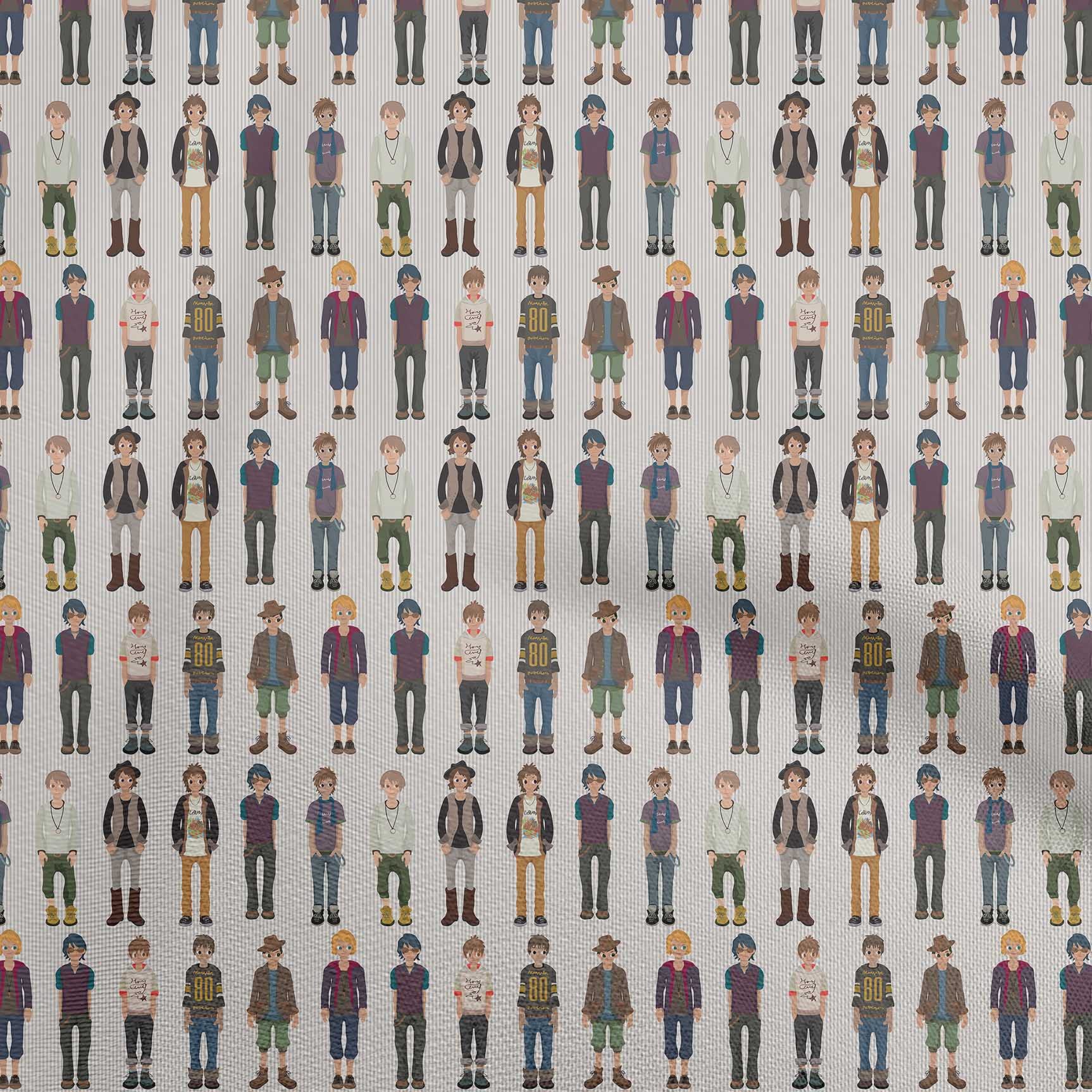 Premium Rayon Gray Fabric by The Yard - 56
