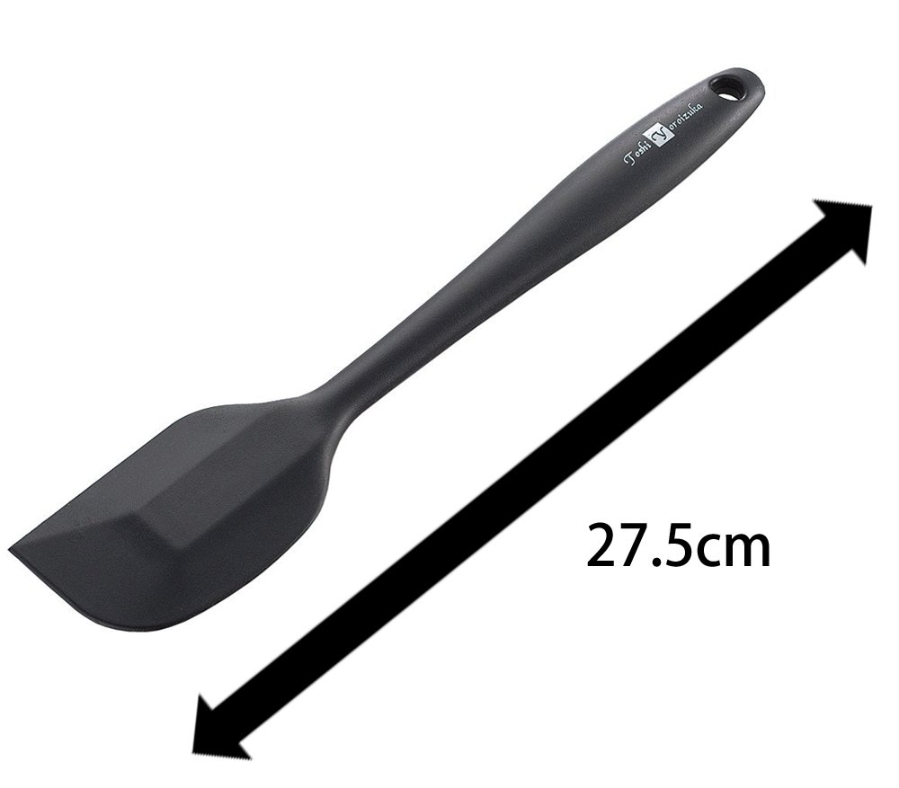 TY-006 Toshihiko Armor Tsuka Silicone Spatula - 2.2 x 10.8 inches (55 x 275 mm) - Heat Resistant Kitchen Utensil for Baking, Cooking, Mixing - Perfect for Non-Stick Pans, Bowls & Food Prep