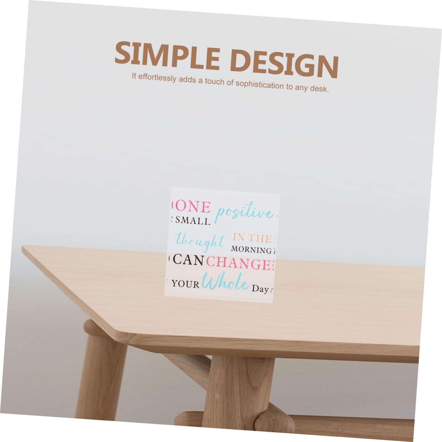 COHEALI Acrylic Placard Signs - Elegant Desk Decor & Home Ornaments | Perfect for Office, Wedding, Party Decorations & Gift Giving